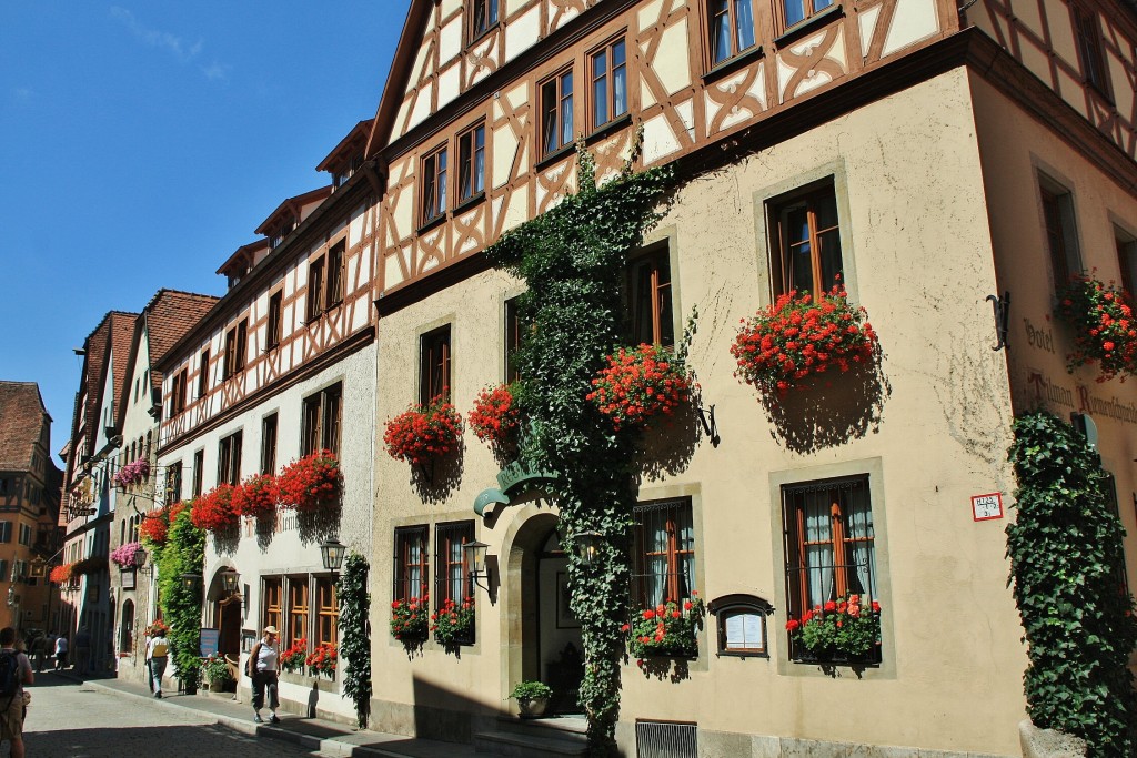 Foto: Centro histórico - Rothenburg ob der Tauber (Bavaria), Alemania