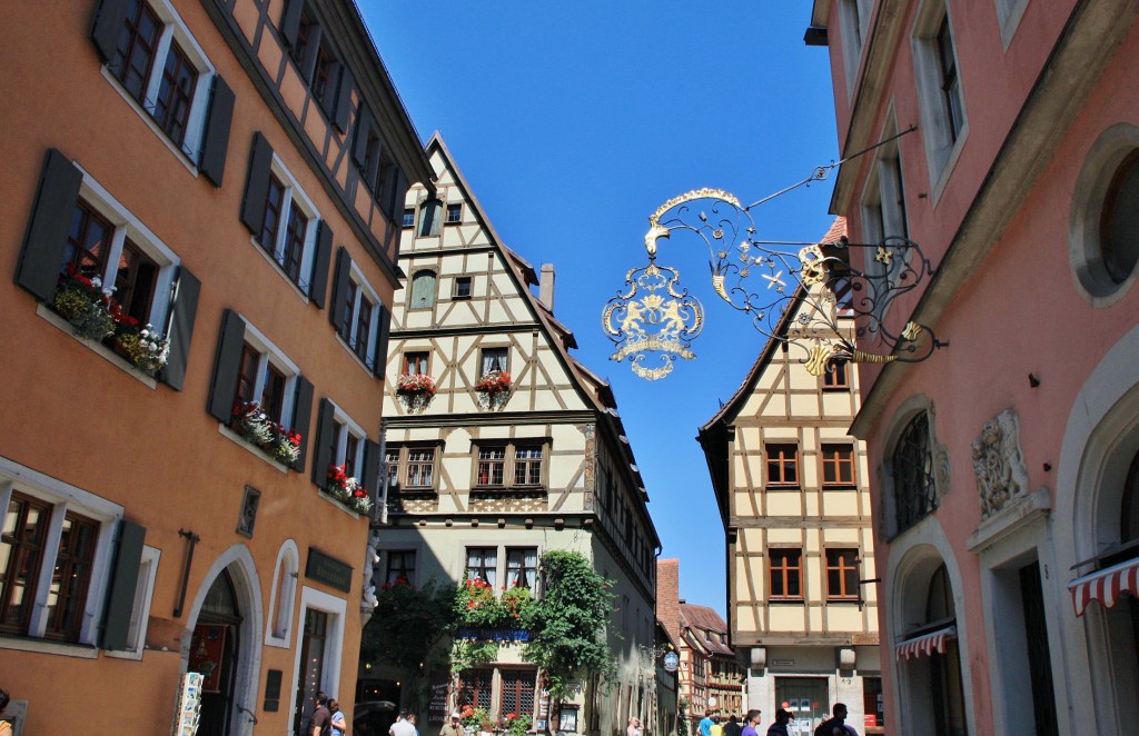 Foto: Centro histórico - Rothenburg ob der Tauber (Bavaria), Alemania