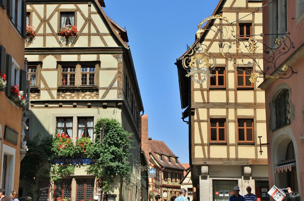 Foto: Centro histórico - Rothenburg ob der Tauber (Bavaria), Alemania