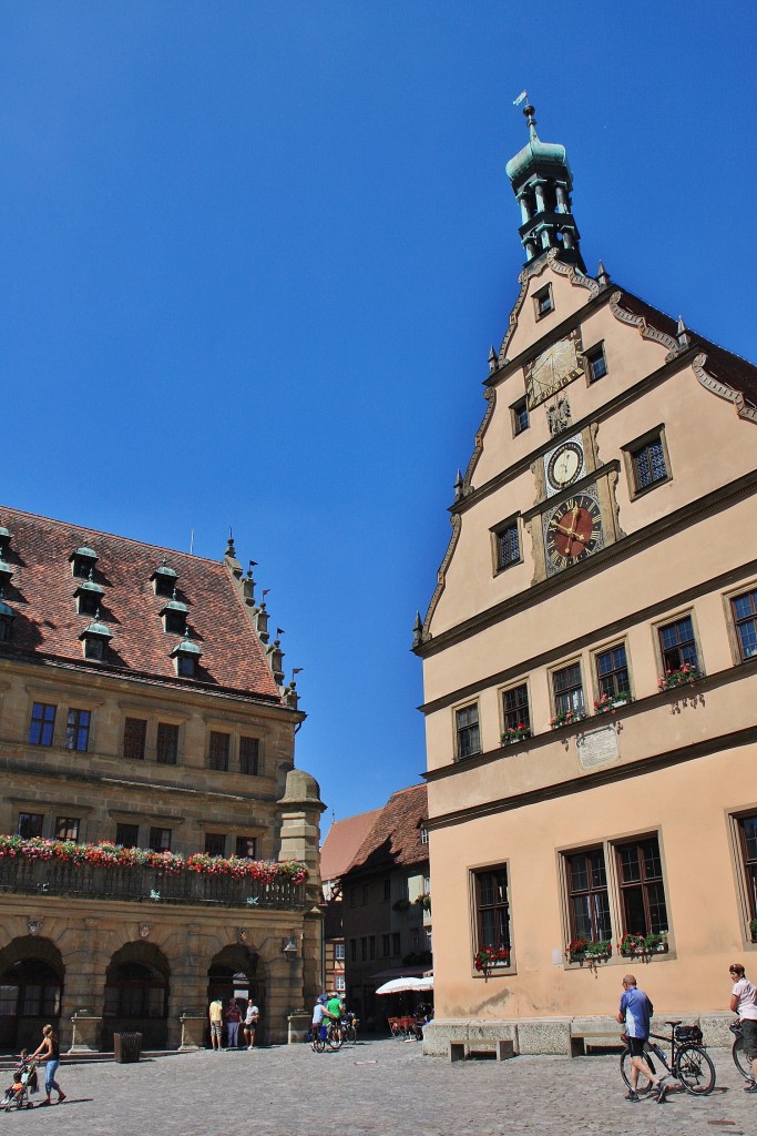 Foto: Plaza del Mercado - Rothenburg ob der Tauber (Bavaria), Alemania