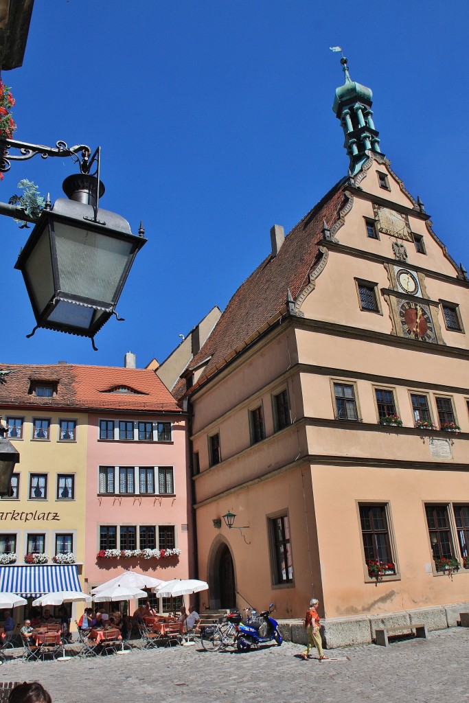 Foto: Centro histórico - Rothenburg ob der Tauber (Bavaria), Alemania