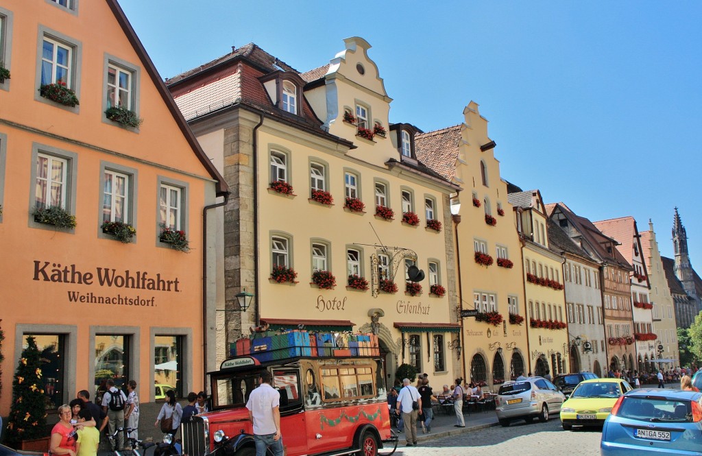 Foto: Centro histórico - Rothenburg ob der Tauber (Bavaria), Alemania