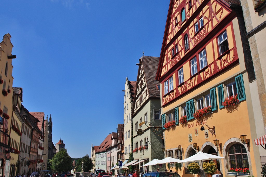 Foto: Centro histórico - Rothenburg ob der Tauber (Bavaria), Alemania