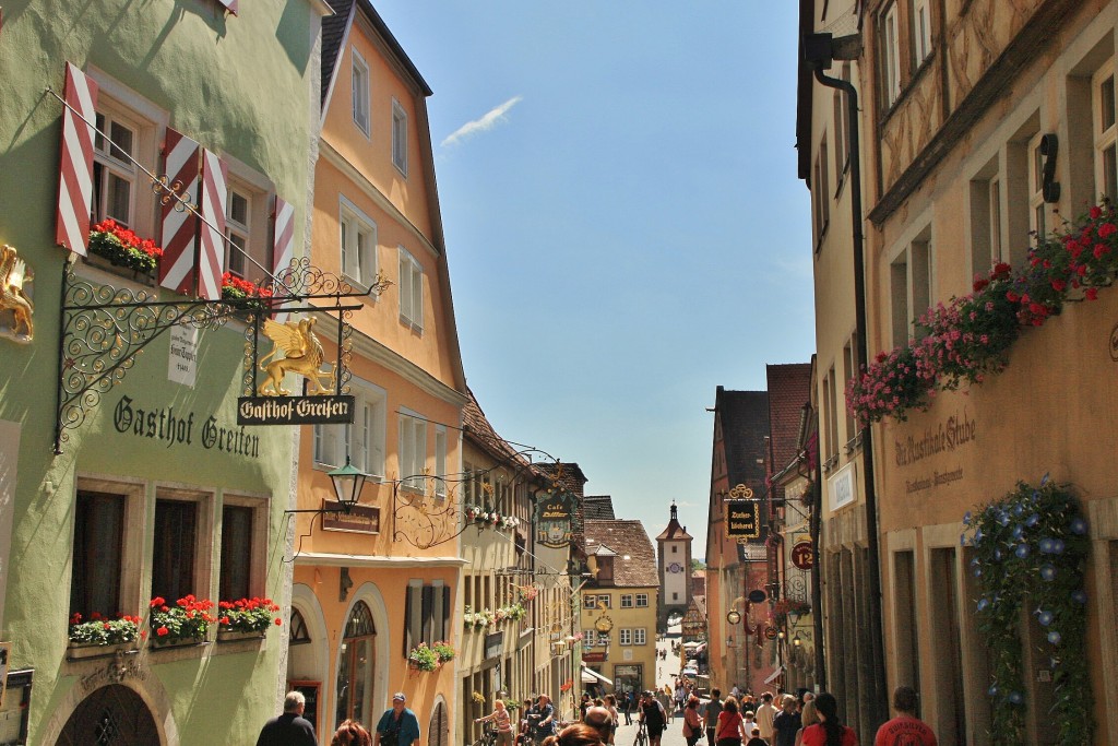 Foto: Centro histórico - Rothenburg ob der Tauber (Bavaria), Alemania