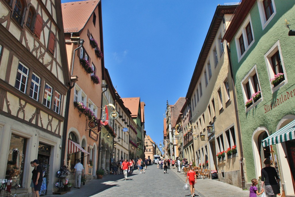 Foto: Centro histórico - Rothenburg ob der Tauber (Bavaria), Alemania