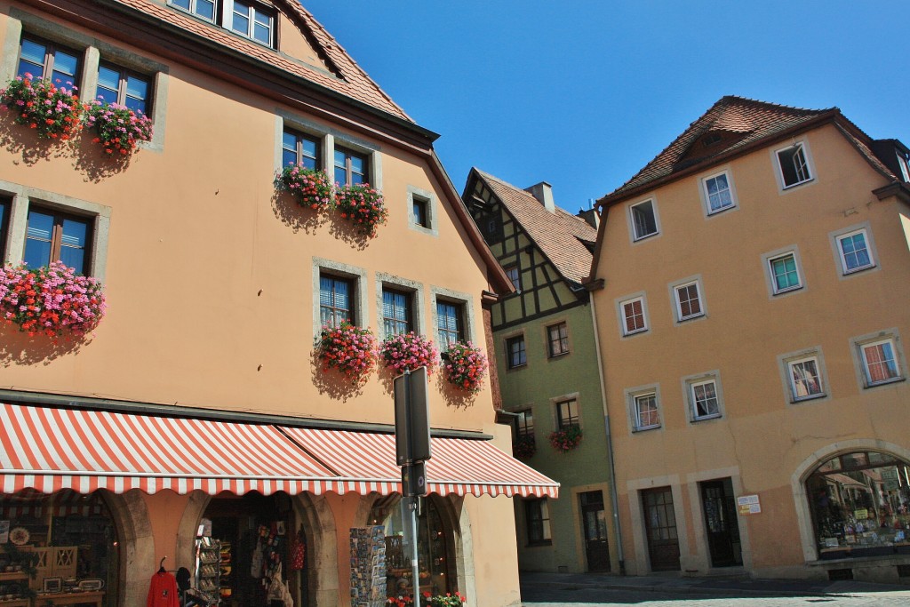 Foto: Centro histórico - Rothenburg ob der Tauber (Bavaria), Alemania