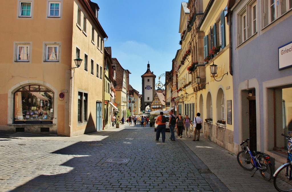 Foto: Centro histórico - Rothenburg ob der Tauber (Bavaria), Alemania