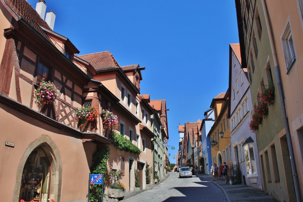 Foto: Centro histórico - Rothenburg ob der Tauber (Bavaria), Alemania