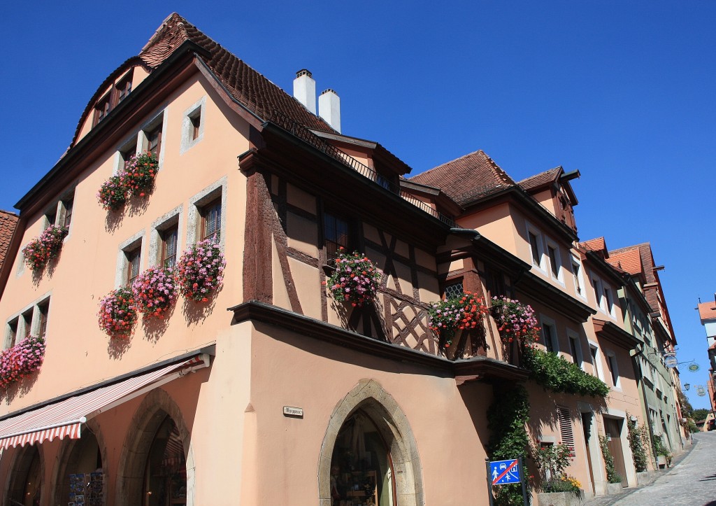 Foto: Centro histórico - Rothenburg ob der Tauber (Bavaria), Alemania