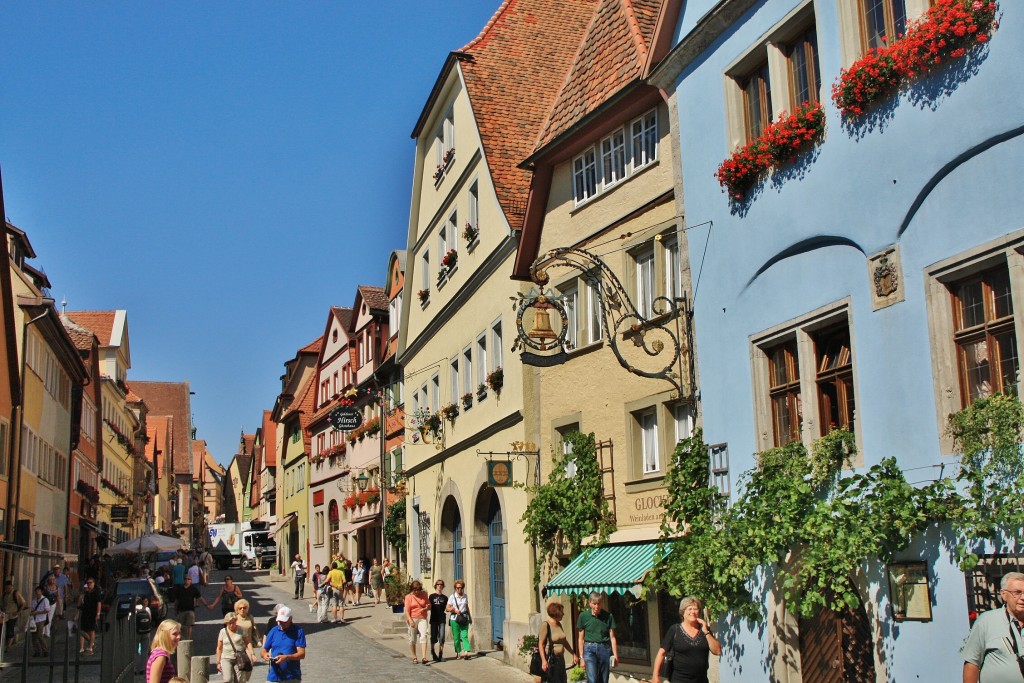 Foto: Centro histórico - Rothenburg ob der Tauber (Bavaria), Alemania