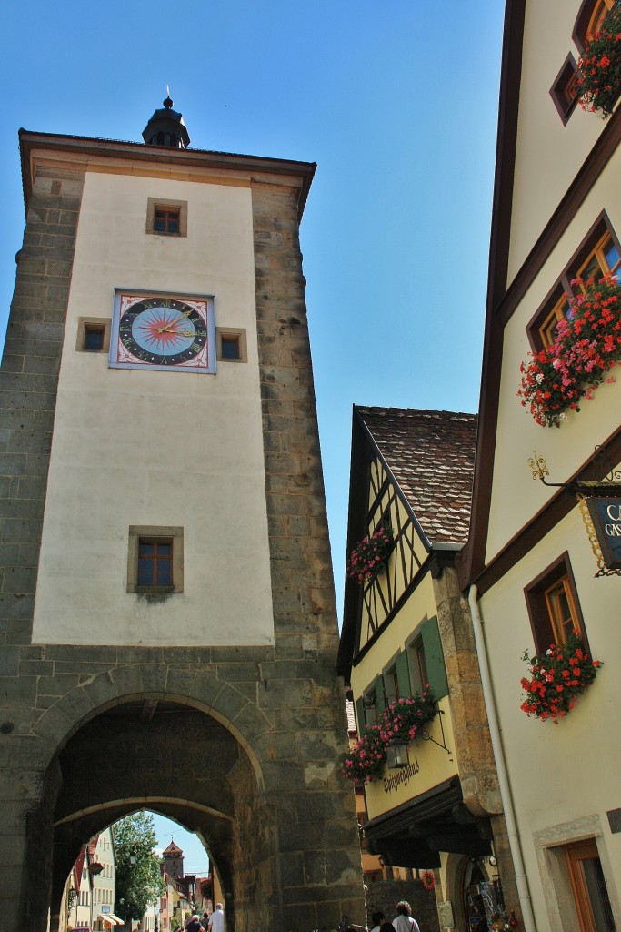 Foto: Centro histórico - Rothenburg ob der Tauber (Bavaria), Alemania