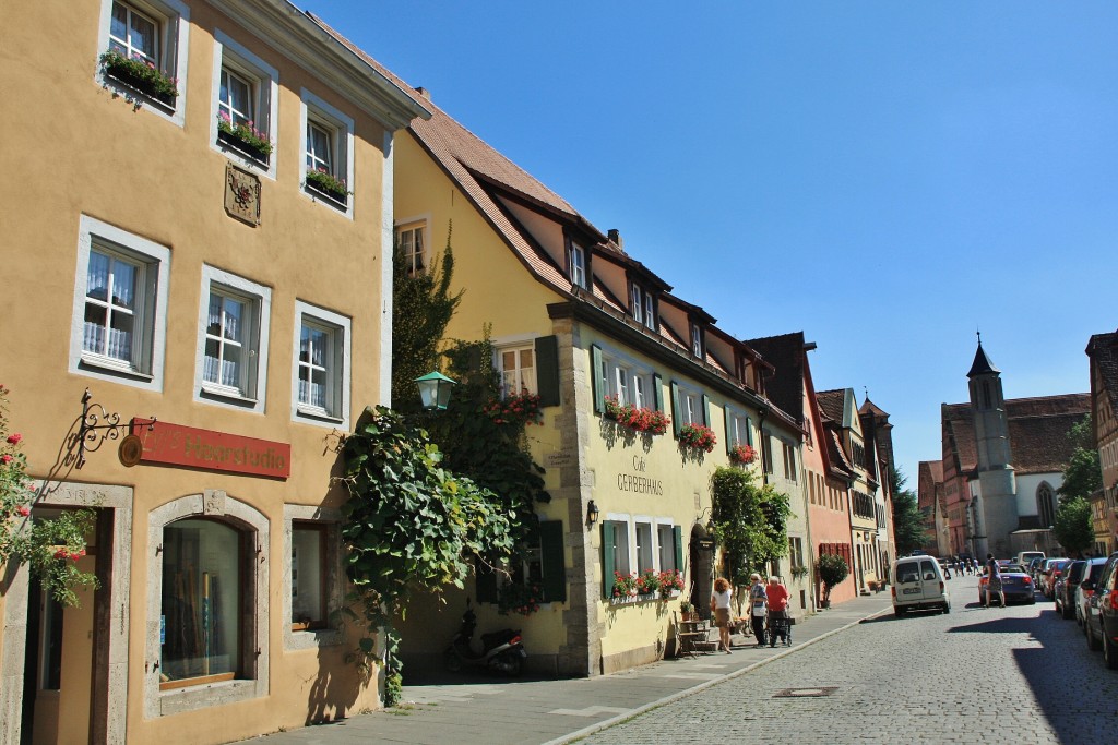 Foto: Centro histórico - Rothenburg ob der Tauber (Bavaria), Alemania