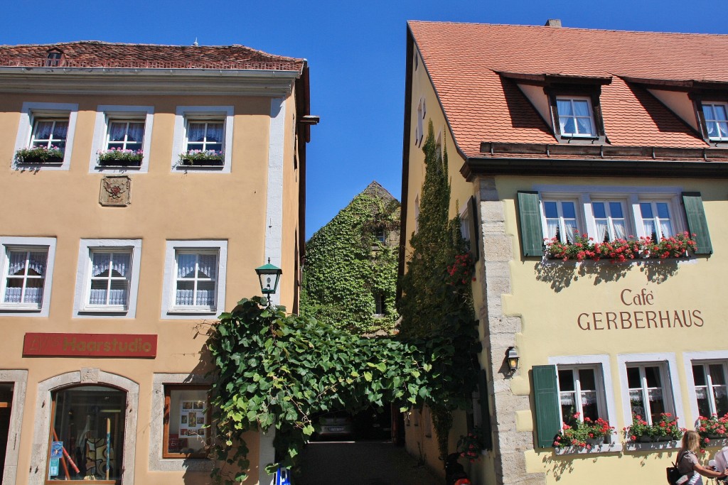 Foto: Centro histórico - Rothenburg ob der Tauber (Bavaria), Alemania