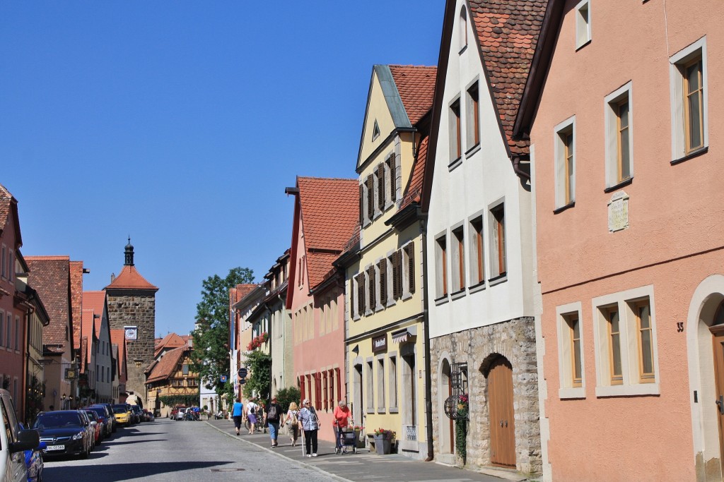 Foto: Centro histórico - Rothenburg ob der Tauber (Bavaria), Alemania