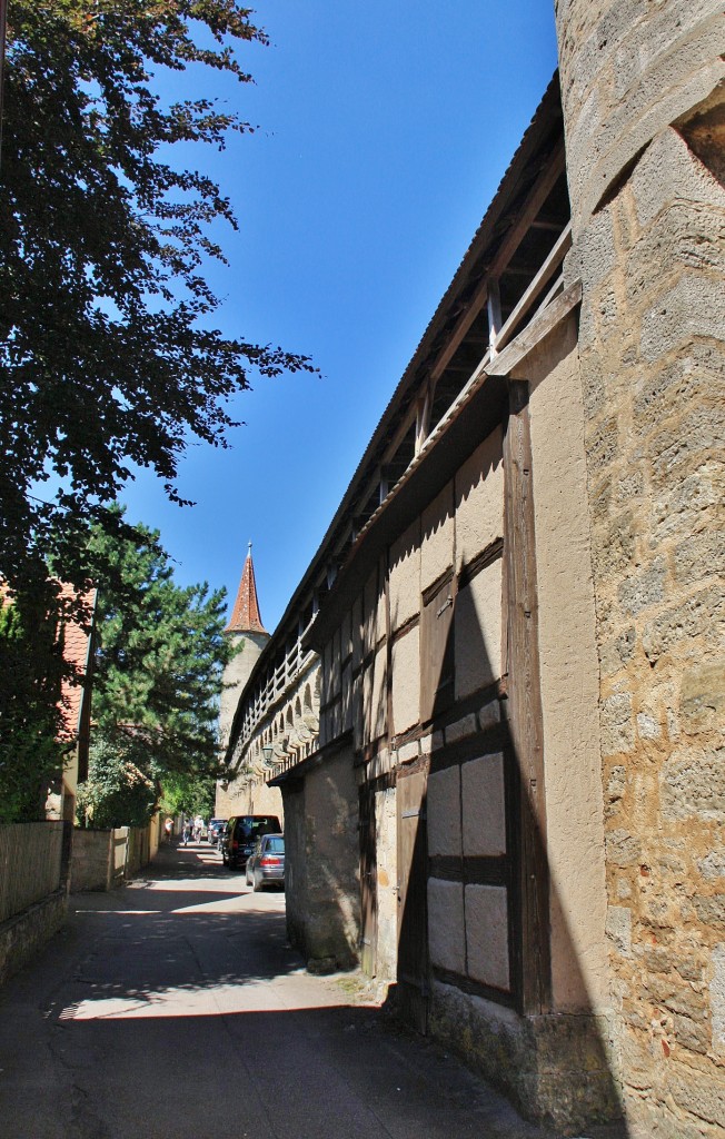 Foto: Murallas - Rothenburg ob der Tauber (Bavaria), Alemania