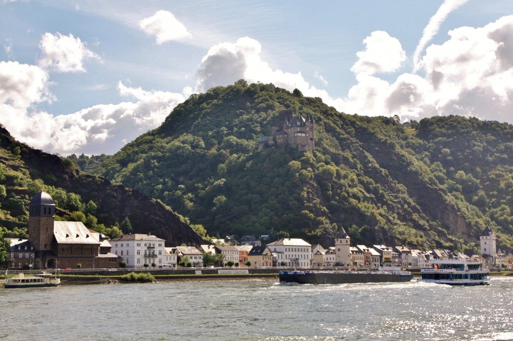 Foto: Vista del pueblo - St. Goarshausen (Rhineland-Palatinate), Alemania