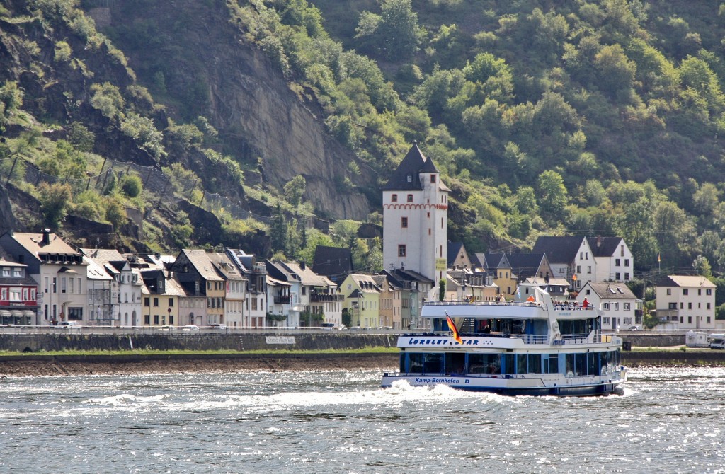 Foto: Vista del pueblo - St. Goarshausen (Rhineland-Palatinate), Alemania