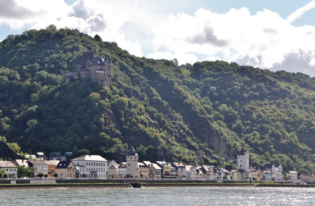 Foto: Vista del pueblo - St. Goarshausen (Rhineland-Palatinate), Alemania