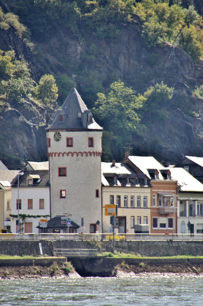 Foto: Vista del pueblo - St. Goarshausen (Rhineland-Palatinate), Alemania