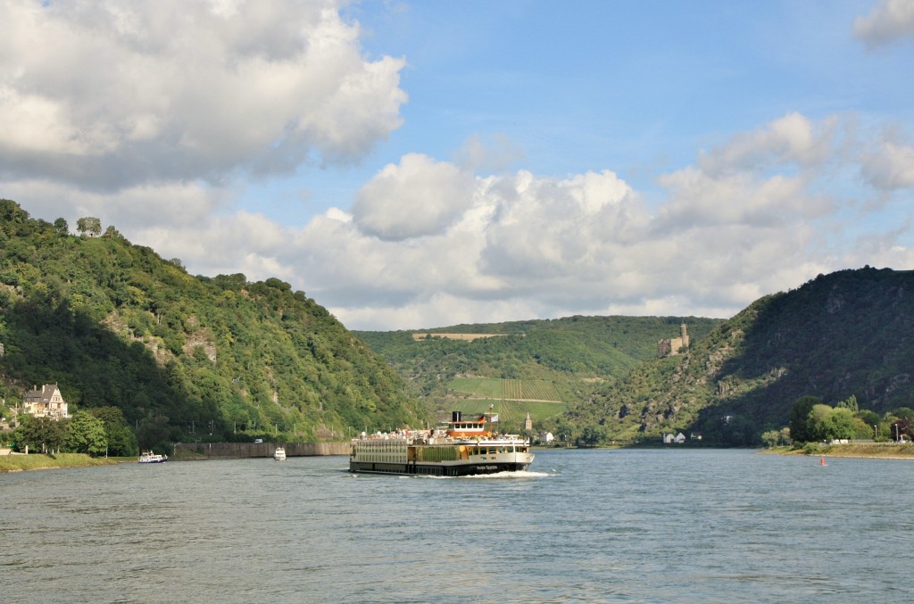 Foto: Vistas del Rhine - St. Goarshausen (Rhineland-Palatinate), Alemania