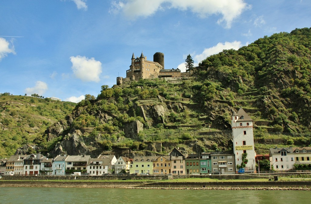 Foto: Vista del pueblo - St. Goarshausen (Rhineland-Palatinate), Alemania