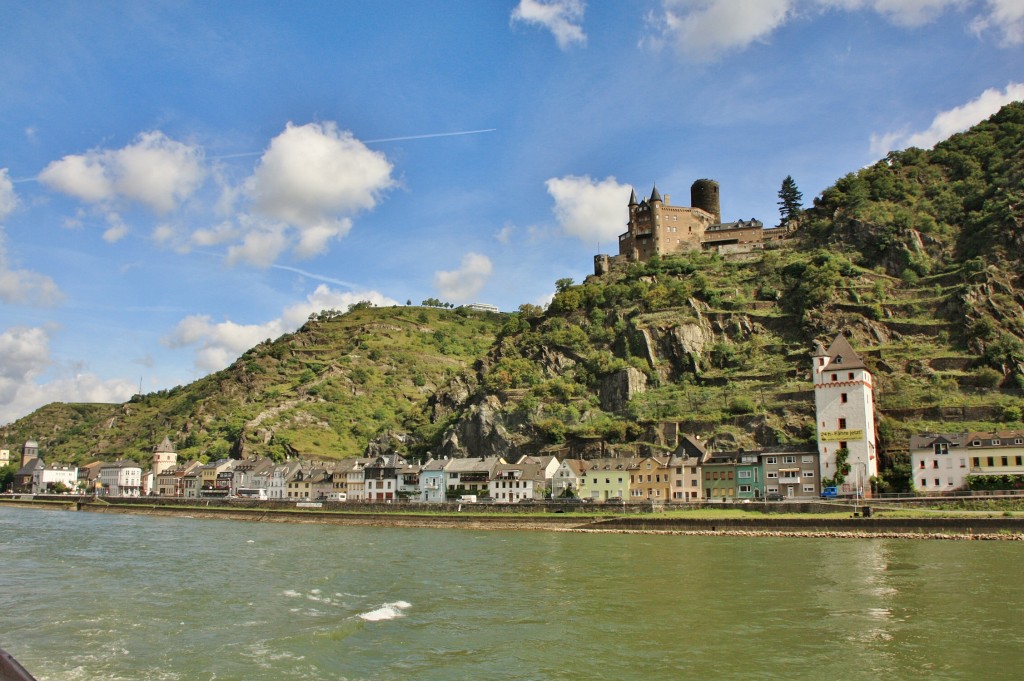 Foto: Vista del pueblo - St. Goarshausen (Rhineland-Palatinate), Alemania