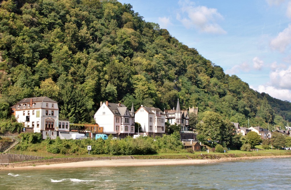 Foto: Vista del pueblo - St. Goarshausen (Rhineland-Palatinate), Alemania