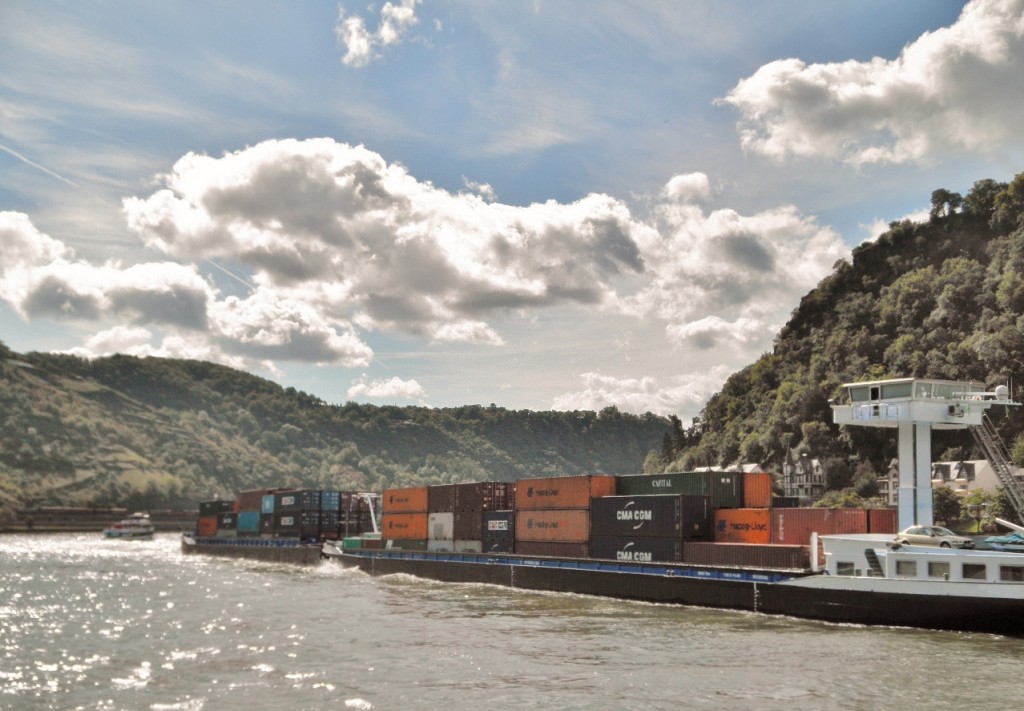 Foto: Vistas del Rhine - St. Goar (Rhineland-Palatinate), Alemania