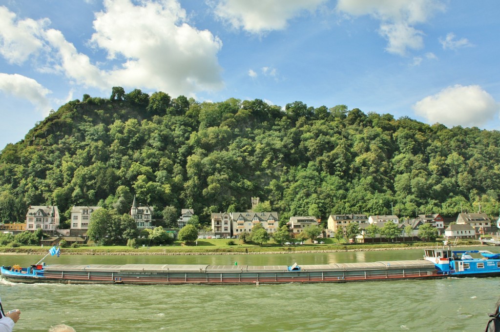 Foto: Vistas del Rhine - Burg Katz (Rhineland-Palatinate), Alemania