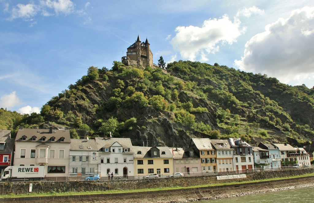 Foto: Vista del pueblo - Burg Katz (Rhineland-Palatinate), Alemania