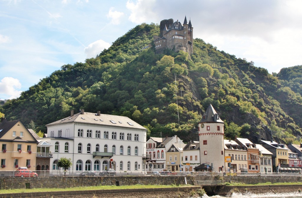 Foto: Vista del pueblo - Burg Katz (Rhineland-Palatinate), Alemania