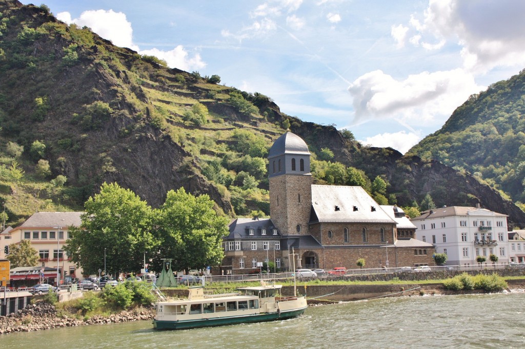 Foto: Vista del pueblo - Burg Katz (Rhineland-Palatinate), Alemania