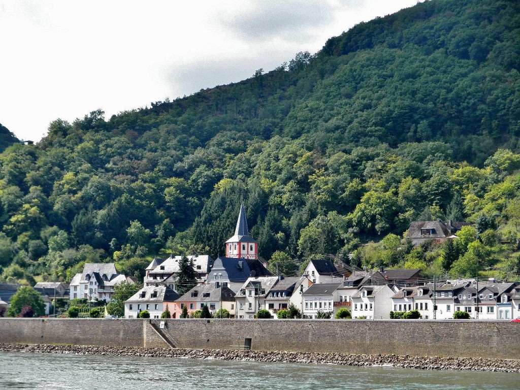 Foto: Vista del pueblo - Hirzenach (Rhineland-Palatinate), Alemania