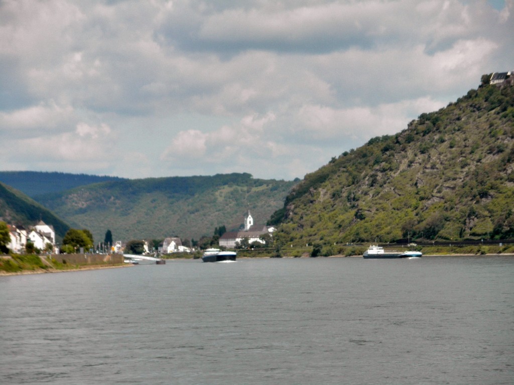 Foto: Vistas del Rhine - Hirzenach (Rhineland-Palatinate), Alemania