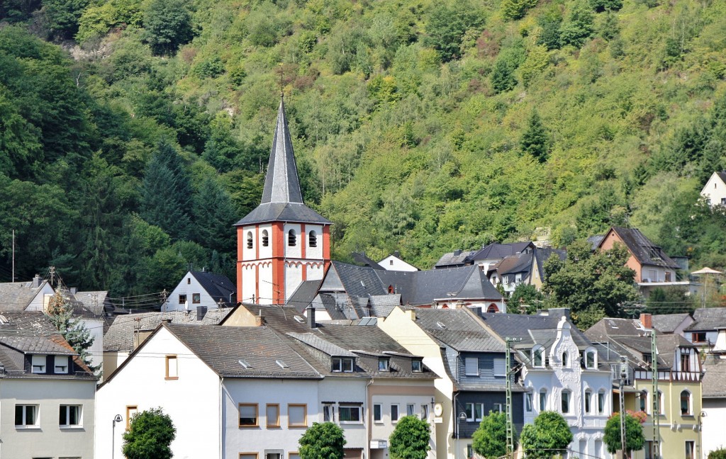 Foto: Vista del pueblo - Hirzenach (Rhineland-Palatinate), Alemania