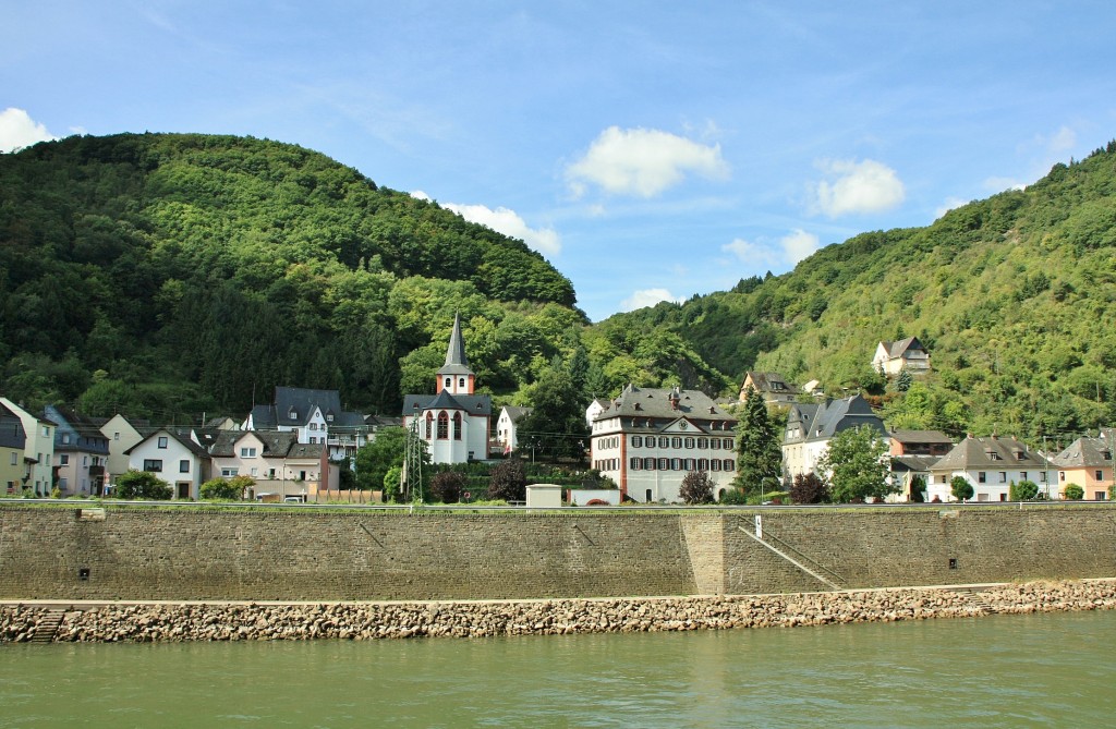 Foto: Vista del pueblo - Hirzenach (Rhineland-Palatinate), Alemania