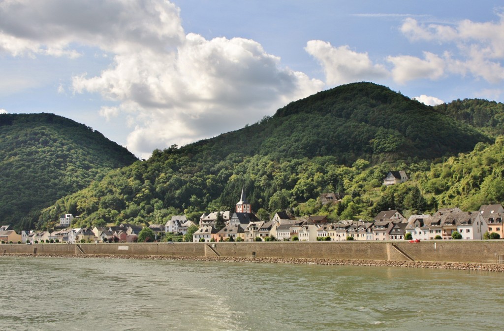 Foto: Vista del pueblo - Hirzenach (Rhineland-Palatinate), Alemania