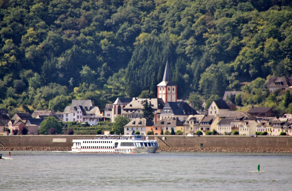 Foto: Vista del pueblo - Bad-Salzig (Rhineland-Palatinate), Alemania