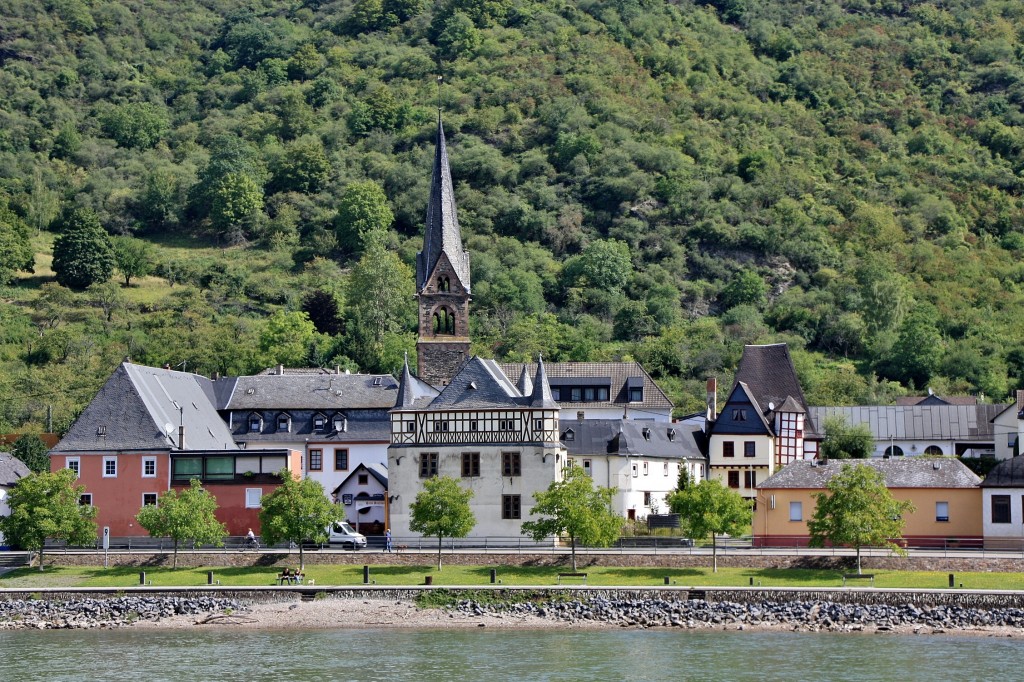 Foto: Vista del pueblo - Kamp-Bornhofen (Rhineland-Palatinate), Alemania