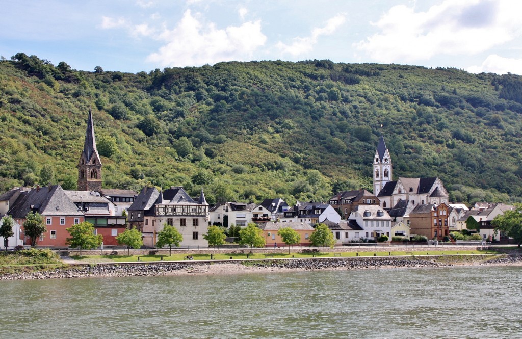 Foto: Vista del pueblo - Kamp-Bornhofen (Rhineland-Palatinate), Alemania