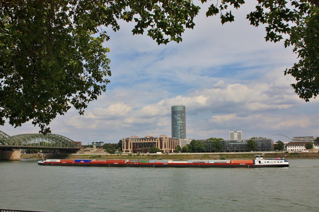 Foto: Vista del Rhein - Köln (Colonia) (North Rhine-Westphalia), Alemania