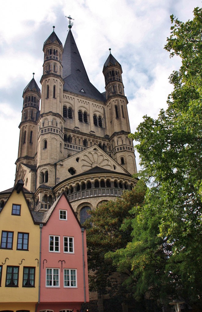 Foto: Iglesia de San Martín el Grande - Köln (Colonia) (North Rhine-Westphalia), Alemania