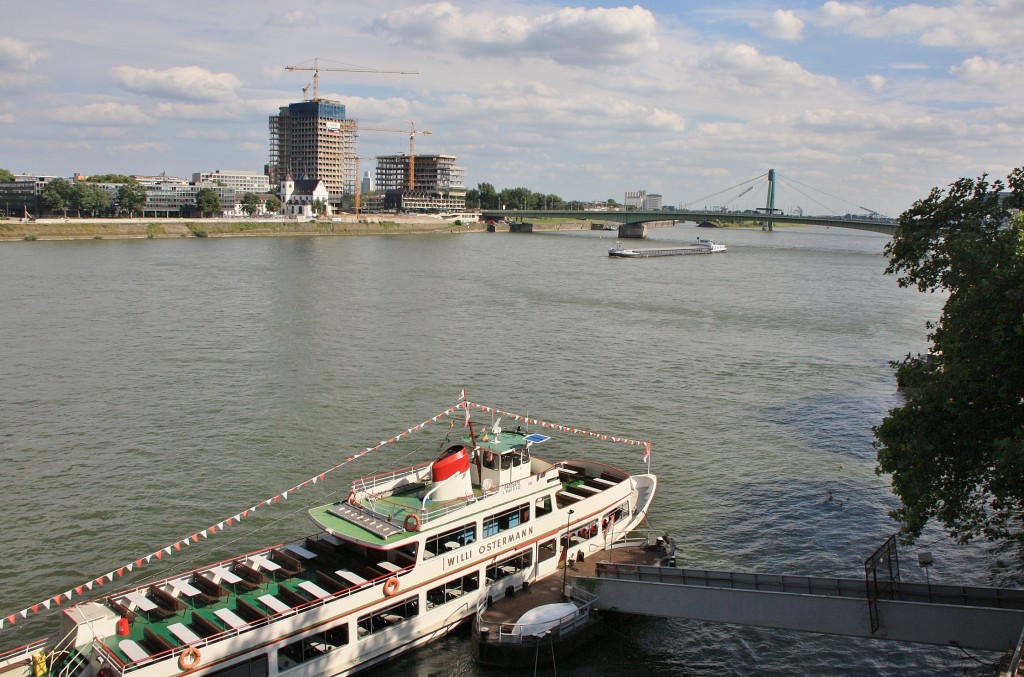 Foto: Vista del Rhein - Köln (Colonia) (North Rhine-Westphalia), Alemania