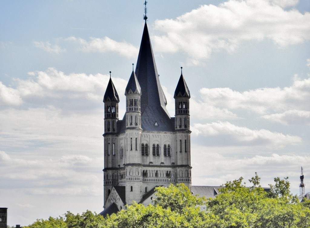 Foto: Iglesia de San Martín el Grande - Köln (Colonia) (North Rhine-Westphalia), Alemania