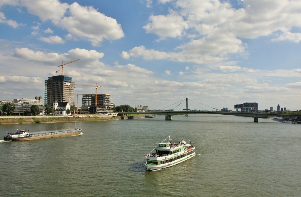 Foto: Vista del Rhein - Köln (Colonia) (North Rhine-Westphalia), Alemania