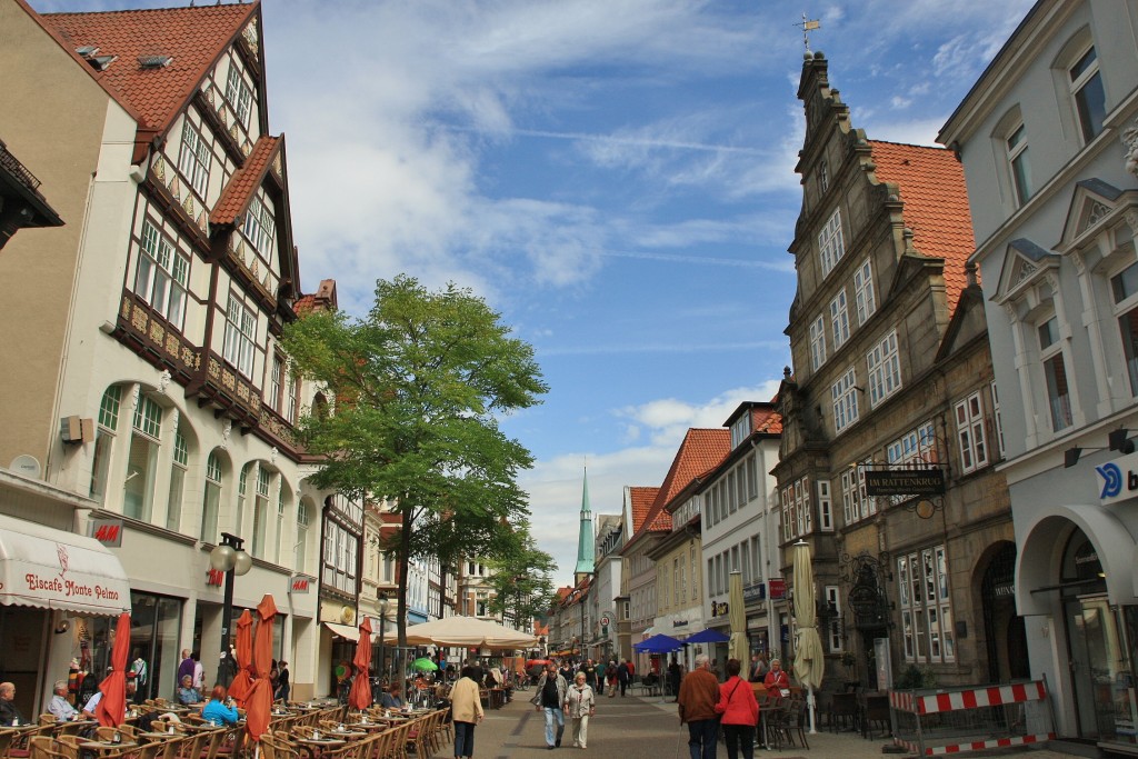 Foto: Centro histórico - Hamelín (Lower Saxony), Alemania