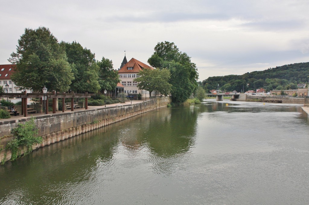 Foto: Rio Wesser - Hamelín (Lower Saxony), Alemania