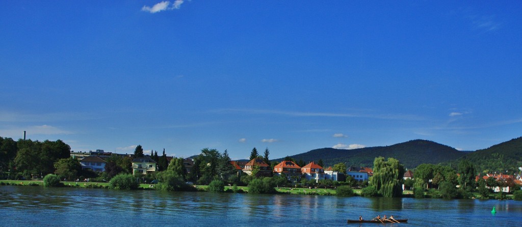 Foto: Ribera del Neckar - Heidelberg (Baden-Württemberg), Alemania