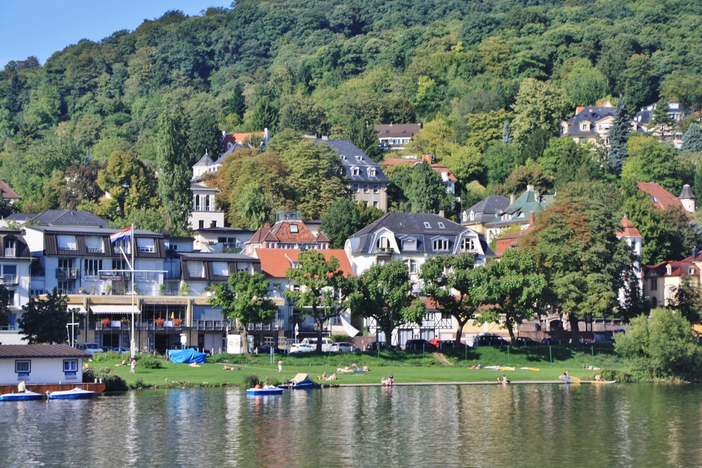 Foto: Ribera del Neckar - Heidelberg (Baden-Württemberg), Alemania