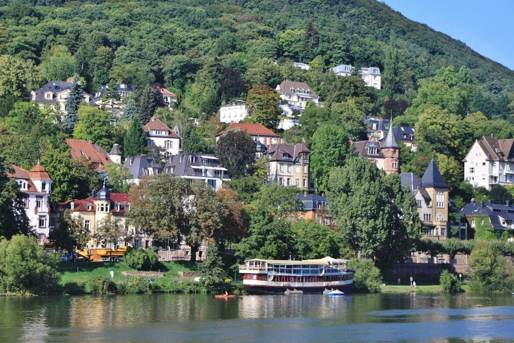 Foto: Ribera del Neckar - Heidelberg (Baden-Württemberg), Alemania